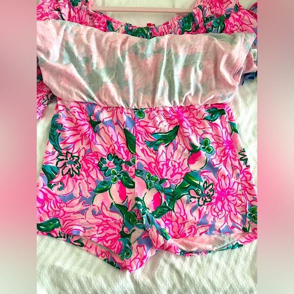 EUC Lilly Pulitzer Lana Skort Romper - Picture 4 of 5